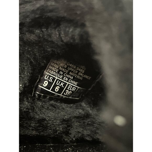 Skechers women’s spinners ll sandal suede and faux fur chunky heel size 9 - Picture 8 of 9